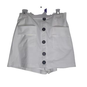 White Privy Skort